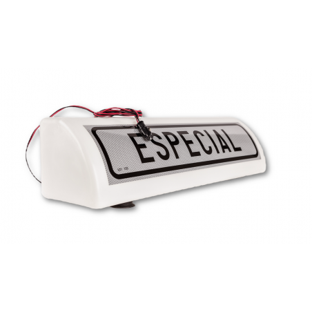 Cartel avisador ESPECIAL CON luz