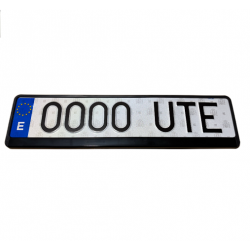 PORTA MATRICULA 520x110