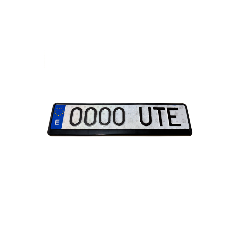 PORTA MATRICULA 520x110