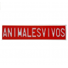 ANIMALES VIVOS ROJA